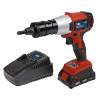 Brushless Cordless Nut Riveter 20V 2Ah Lithium-ion