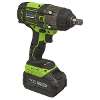 Cordless Impact Wrench 18V 4Ah Lithium-ion 1/2"Sq Drive