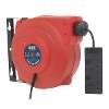 Cable Reel System Retractable 10m 2 x 230V Socket