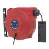 Cable Reel System Retractable 15m 2 x 230V Socket