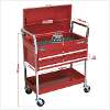 Trolley 2-Level Heavy-Duty with Lockable Top & 2 Drawers