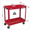 Workshop Trolley 2-Level Heavy-Duty