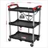 Folding Workshop Trolley 3-Level