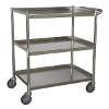 Workshop Trolley 3-Level Stainless Steel