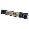 Dellonda Infrared Outdoor 2000W Patio Heater with Speakers for Music, Black - DG125