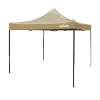 Dellonda Premium 3 x 3m Pop-Up Gazebo, PVC Coated, Water Resistant Fabric, Supplied with Carry Bag, Rope, Stakes & Weight Bags - Beige Canopy