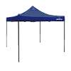 Dellonda Premium 3 x 3m Pop-Up Gazebo, PVC Coated, Water Resistant Fabric, Supplied with Carry Bag, Rope, Stakes & Weight Bags - Blue Canopy