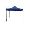 Dellonda Premium 3 x 3m Pop-Up Gazebo, PVC Coated, Water Resistant Fabric, Supplied with Carry Bag, Rope, Stakes & Weight Bags - Blue Canopy