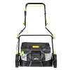 Dellonda 1500W Electric 2-in-1 Scarifier with 5-Heights, 36cm Cutting Diameter, 45L Grass Collection Bag, 10m Mains Cable, Hand Push