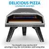 Dellonda Gas Pizza Oven with Gas Regulator, Water Resistant Cover/Carry Bag & 12" Pizza Peel