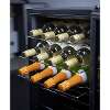 Baridi 28 Bottle Wine Fridge with Digital Touchscreen Controls & LED Light, Black - DH10