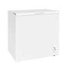 Baridi Freestanding Chest Freezer, 142L Capacity, Garages and Outbuilding Safe, -12 to -24�C Adjustable Thermostat with Refrigeration Mode, White