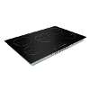 Baridi 77cm Built-In Ceramic Hob with 5 Cooking Zones, Black Glass, 8200W with Slider Touch Controls, Timer