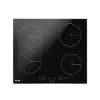 Baridi 60cm Built-In Induction Hob with Bridge Zone, 4 Cooking Zones, 2800W, Boost Function, 9 Power Levels, Touch Control & Timer