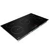 Baridi 90cm Built-In Induction Hob with 5 Cooking Zones, 9300W, Boost Function, 9 Power Levels, Slider Touch Control, Hardwired