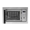 Baridi 25L Integrated Microwave Oven with Grill, 900W, Stainless Steel