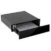 Baridi 60cm Built-In Warming Drawer, Push-to-Open, Anti-Slip Mat, Black