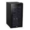 Baridi 15 Bottle Wine Fridge with Digital Touch Screen Controls & LED Light, Black - DH5