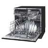 Baridi Compact Tabletop Dishwasher 8 Place Settings, 6 Programmes, Low Noise, 8L Cycle, Start Delay - Black