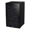 Baridi 24 Bottle Wine Fridge with Digital Touch Screen Controls & LED Light, Black - DH9