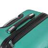 Dellonda Set 3-Piece Lightweight ABS Luggage Set with Integrated TSA Approved Combination Lock - Teal - DL126