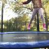 Dellonda 8ft Heavy-Duty Outdoor Trampoline with Safety Enclosure Net