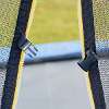 Dellonda 8ft Heavy-Duty Outdoor Trampoline with Safety Enclosure Net