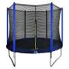 Dellonda 8ft Heavy-Duty Outdoor Trampoline with Safety Enclosure Net