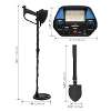 Dellonda Adults Metal Detector with High Accuracy Pinpoint Function - DL6