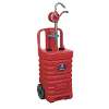 Mobile Dispensing Tank 55L with Oil Rotary Pump - Red