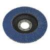 Flap Disc Zirconium &#216;100mm &#216;16mm Bore 120Grit