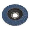 40Grit Flap Discs Zirconium &#216;115mm &#216;22mm Bore - Pack of 10