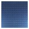 Vinyl Floor Tile with Peel & Stick Backing - Blue Coin Pack of 16