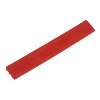 Polypropylene Floor Tile Edge 400 x 60mm Red Male - Pack of 6