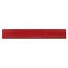 Polypropylene Floor Tile Edge 400 x 60mm Red Male - Pack of 6