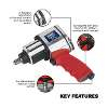 Air Impact Wrench 1/2"Sq Drive - Twin Hammer