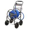 Heavy-Duty Hose Reel Cart with 50m Heavy-Duty &#216;19mm Hot & Cold Rubber Water Hose