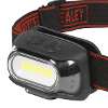 Rechargeable Head Torch with Auto-Sensor 8W COB LED