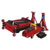 Lifting Kit 5pc 2 Tonne (Inc Jack, Axle Stands, Creeper, Chocks & Wrench)