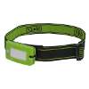 Rechargeable Head Torch 2W COB LED Auto-Sensor Green