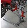 Single Post Hydraulic Portable Motorcycle Lift 450kg Capacity