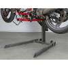 Single Post Hydraulic Portable Motorcycle Lift 450kg Capacity