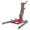 Single Post Hydraulic Portable Motorcycle Lift 450kg Capacity