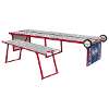 Motorcycle Portable Folding Workbench 360kg Capacity With Ramp