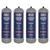 430g 2.2L, Disposable Argon/Carbon Dioxide Gas Cylinder - Pack of 4