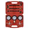 Motorcycle Compression & Fuel Pressure Gauge Set 3pc