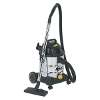 Vacuum Cleaner Industrial Wet & Dry 20L 1250W/110V Stainless Drum