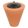 Buffing & Polishing Foam Cone Orange/Firm