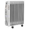 Oil Filled Radiator 2500W/230V 11-Element with Timer