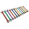 Ratchet Combination Spanner Set 12pc Multi-Coloured Metric